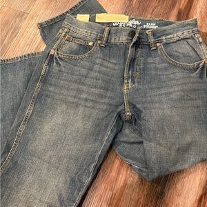 Wrangler Men's Slim Straight Denim Jeans